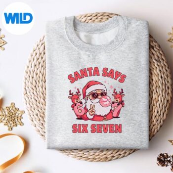 SantaSays67SixSevenXmasMeme67Christmassweater