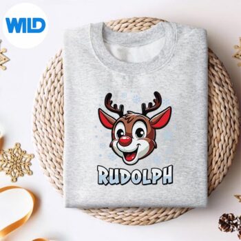 SantasReindeerRudolphXmasGroupCostumesweater