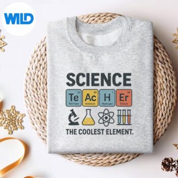 ScienceTeacherPeriodicTableJokesChemistryPunsweater