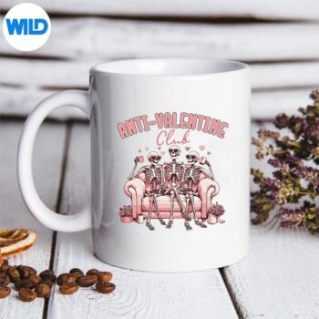 SkeletonAntiValentineClubVintagemug