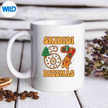 Skibidi67RizzmasSixSevenMemeChristmasGirlsmug