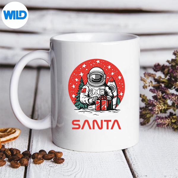 Space Santa Claus Astronaut Cosmos Presents Cool Christmas PNG SVG for Cricut 3 Space Santa Claus Astronaut Cosmos Presents Cool Christmas PNG SVG for Cricut - Image 3