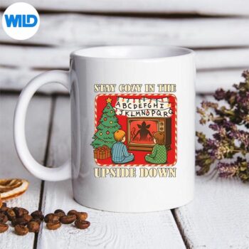 StayCozyInTheUpsideDownStrangerThingsmug