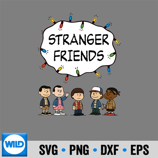 StrangerFriendsChristmasLightsStrangerThingsParody