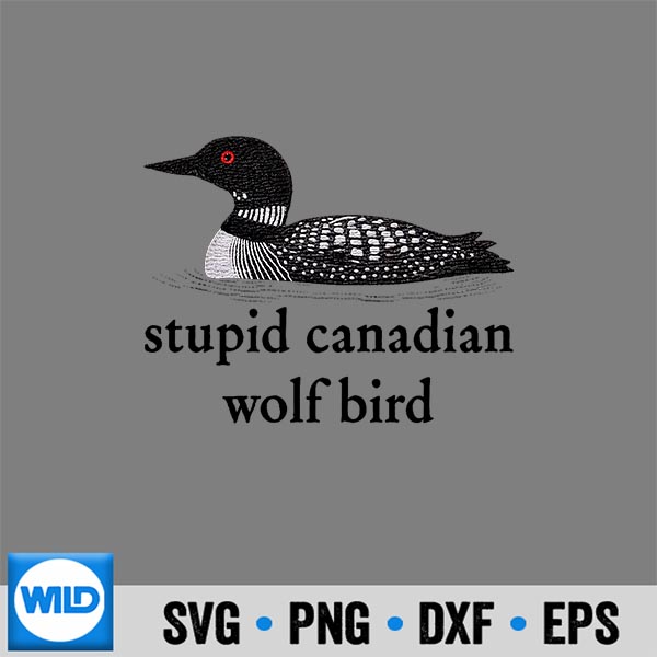 Stupid Canadian Wolf Bird Hockey Romance Hockey Digital Download 6 StupidCanadianWolfBirdHockeyRomanceHockey