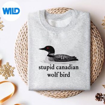 Stupid Canadian Wolf Bird Hockey Romance Hockey Digital Download 4 StupidCanadianWolfBirdHockeyRomanceHockeysweater