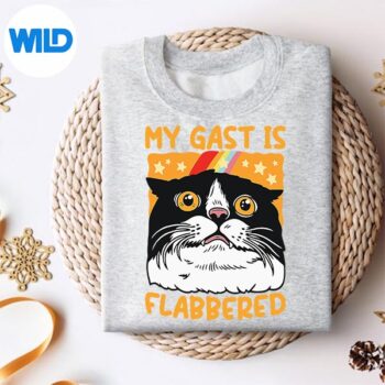 SurprisedCatMyGastIsFlabberedCatViralMemesweater