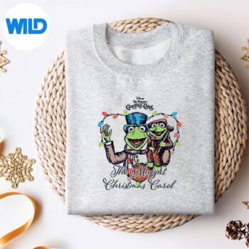 TheMuppetChristmasCarolKermitTinyTimsweater