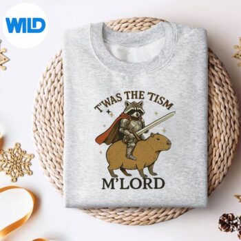 TheTismMLordRaccoonVintageCapybaraAutismsweater