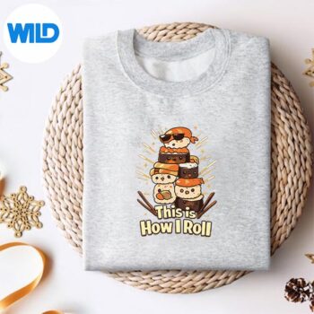 ThisIsHowIRollCuteKawaiiSushiRollForSushiLoverssweater