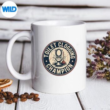 ToiletCloggingChampionLoveVintagemug