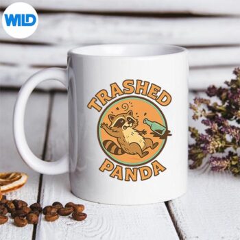 Trashed Panda Racoon Gets Drunk Silhouette SVG PNG 5 TrashedPandaRacoonGetsDrunkmug 1