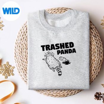 TrashedPandaRacoonGetsDrunksweater