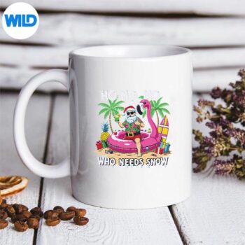 Tropical Santa Christmas Vacation Beach Digital Design 5 TropicalSantaChristmasVacationBeachmug
