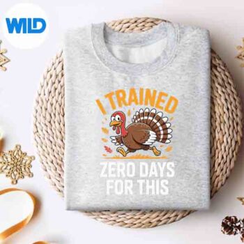 TurkeyTrotThanksgivingRunningITrainedZeroDayssweater