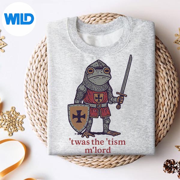 Twas The Tism Mlord Medieval Knight Frog Tsim Digital Design 2 Twas The Tism Mlord Medieval Knight Frog Tsim Digital Design - Image 2