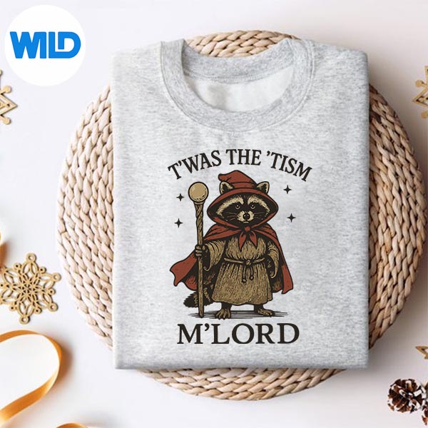 Twas The Tism Mlord Raccoon SVG Cut File 2 Twas The Tism Mlord Raccoon SVG Cut File - Image 2