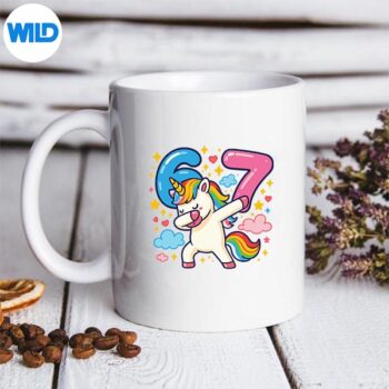 UnicornForGirlsSixSeven67mug