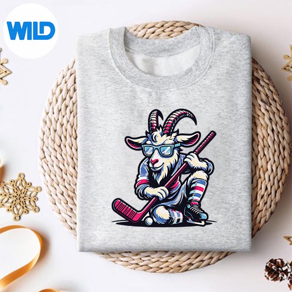 Unique Goat Ice Hockey Goalie Team Player Cool Art PNG SVG for Cricut 2 Unique Goat Ice Hockey Goalie Team Player Cool Art PNG SVG for Cricut - Image 2