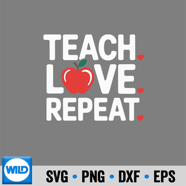 ValentineDayTeacherTeachingLoveRepeatStudents