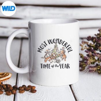 WinnieThePoohHolidayMostWonderfulTimeOfTheYearmug