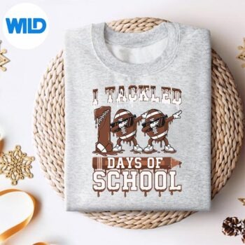 100 Days Of School 100th Day Of School Football PNG SVG for Cricut 4 100DaysOfSchool100thDayOfSchoolFootballsweater