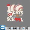 100 Days Of School Baseball 100th Day Of School Teacher Design for Cricut 6 100DaysOfSchoolBaseball100thDayOfSchoolTeacher