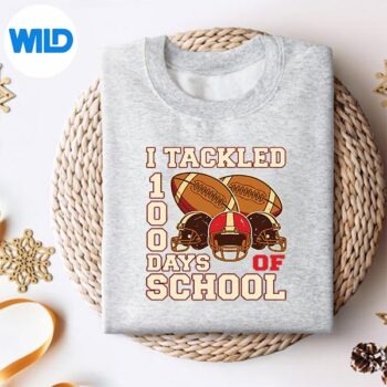 100DaysOfSchoolFootball100thDayOfSchoolsweater