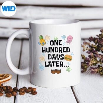 100 Days Of School One Hundred Years Later Vector Design 5 100DaysOfSchoolOneHundredYearsLatermug