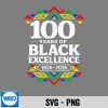 100 Years Of Black Excellence Centennial Black History Month Love Silhouette SVG PNG 7 100YearsOfBlackExcellenceCentennialBlackHistoryMonthLove