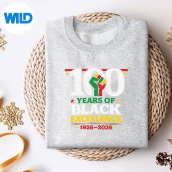 100YearsOfBlackExcellenceCentennialBlackHistoryMonthsweater 2