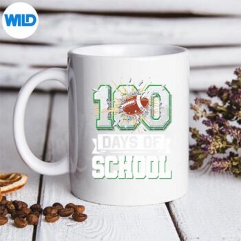 100thDayOfSchoolFootball100DaysOfSchoolmug