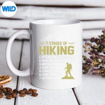 7StagesOfHikingHikerMountainOutdoorAdventuremug