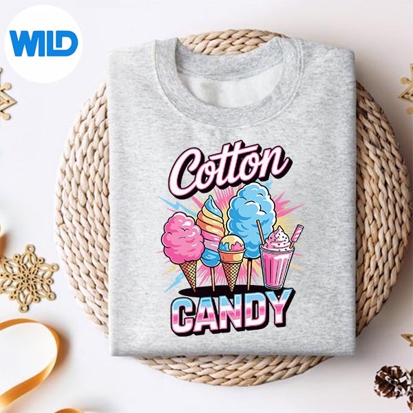 90s Vintage Cotton Candy Floss PNG SVG for Cricut 2 90s Vintage Cotton Candy Floss PNG SVG for Cricut - Image 2