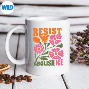 AbolishIceSubtleProtestResistSupportImmigrantsRefugeemug