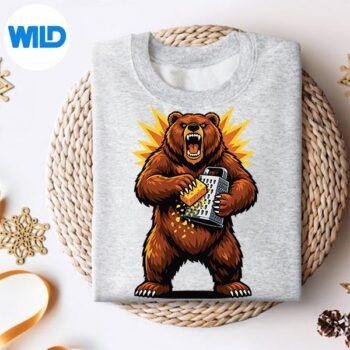 AngryBearGratingCheeseGraterHatersweater