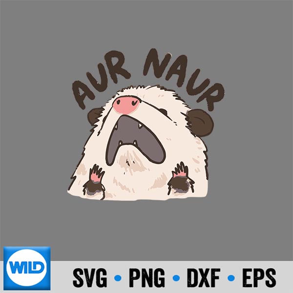 Aur Naur Possum Cute Sarcastic Meme Possum Opossum Cut File