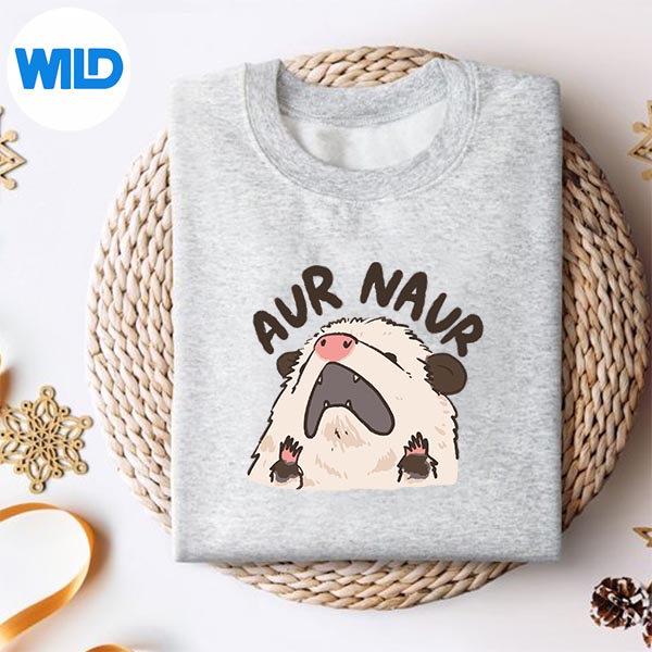 Alternative view of Aur Naur Possum Cute Sarcastic Meme Possum Opossum Cut File