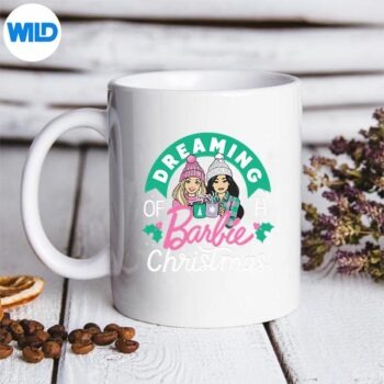 BarbieDreamingOfABarbieChristmasmug