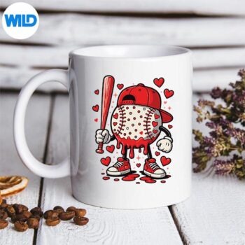 Baseball101YouthDripValentinemug