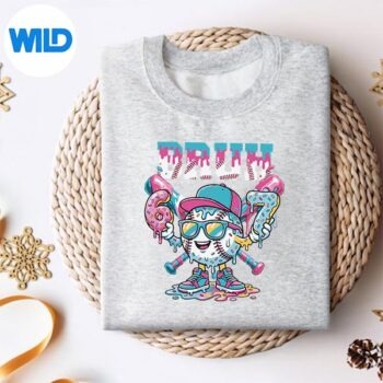 BaseballSixSeven6767MemeIceCreamDripsweater