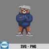 Bear With Cheese Grater Hat And Sunglasses SVG PNG Digital Download 7 BearWithCheeseGraterHatAndSunglasses