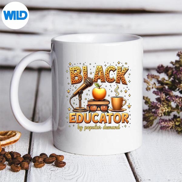 Black Educator By Popular Demand African American Teacher PNG SVG for Cricut 3 Black Educator By Popular Demand African American Teacher PNG SVG for Cricut - Image 3