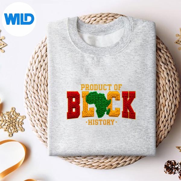 Black Historical Month Product Of Black History SVG PNG Digital Design 2 Black Historical Month Product Of Black History SVG PNG Digital Design - Image 2