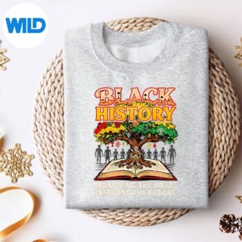 Alternative view of Black History Honoring The Past Inspiring Thefuture SVG Cut File