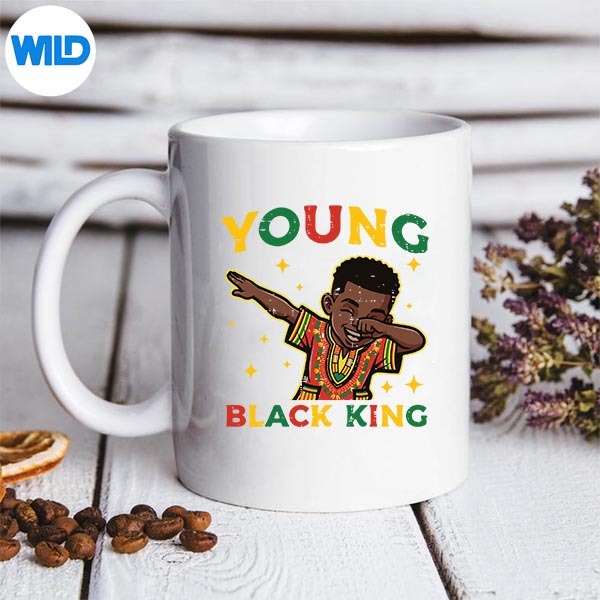 Black History Young King Dab African American SVG PNG Download 3 Black History Young King Dab African American SVG PNG Download - Image 3