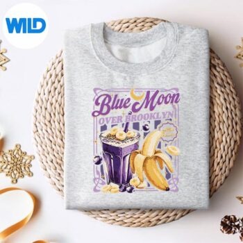 BlueMoonOverBrooklynExtraBananaLoverRetro80ssweater