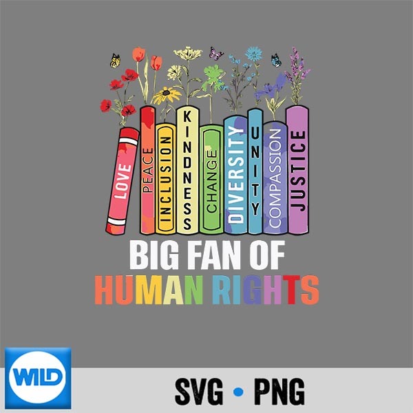 Book Big Fan Of Human Rights Liberal Protest SVG PNG Digital Design 1 Book Big Fan Of Human Rights Liberal Protest SVG PNG Digital Design
