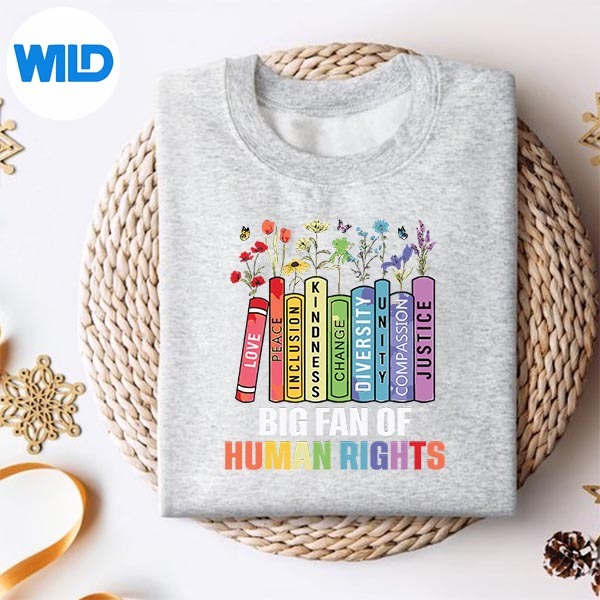 Book Big Fan Of Human Rights Liberal Protest SVG PNG Digital Design 2 Book Big Fan Of Human Rights Liberal Protest SVG PNG Digital Design - Image 2