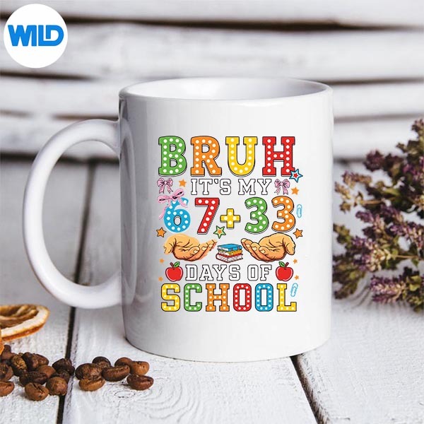 Bruh Its My 67 33 Days Of School 100th Day Digital Design 3 Bruh Its My 67 33 Days Of School 100th Day Digital Design - Image 3
